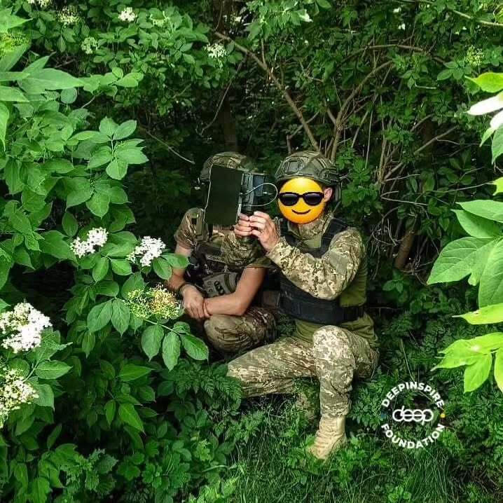 Сканер дронів, який зібрали технічні спеціалісти DeepInspire Foundation, було доставлено до 103-ї бригади.
