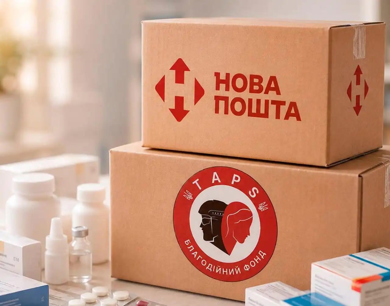 За перше півріччя 2026-го «Нова пошта» через програму оплати доставки бонусними балами закрила 1 254 відправлення гуманітарних медикаментів фонду TAPS до закладів охорони здоров’я в 354 населених пунктах України. Доставку для фонду компанія зробила безкоштовною в межах партнерства з «Гуманітарною Новою поштою».
