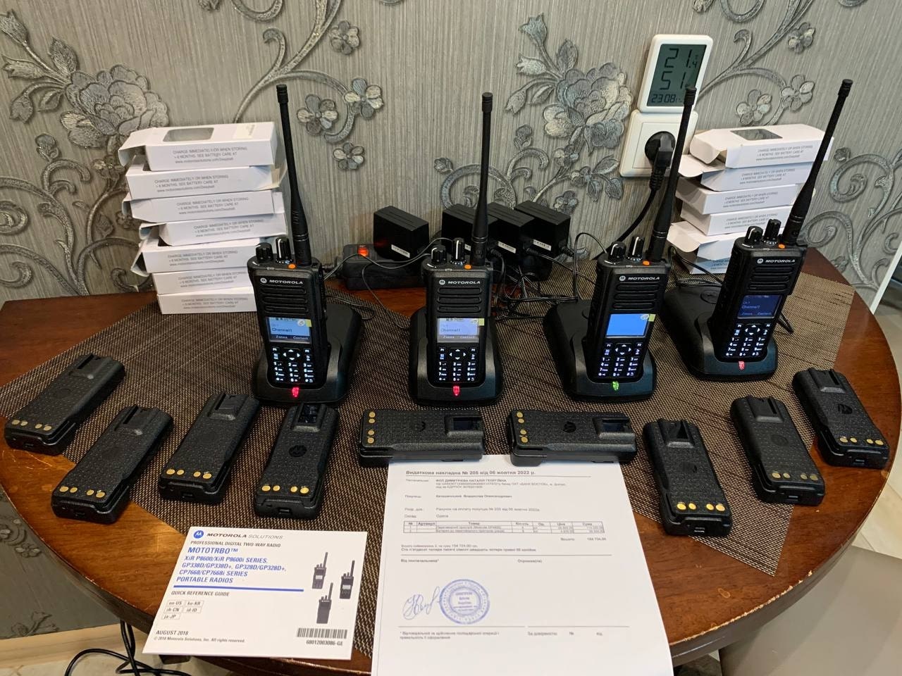 InCode Group разом зі своїми співробітниками долучилася до збору на рації Motorola DP4801e (3шт.) та акумулятори до них (6шт). Рації були потрібні в бригаду, яка служила на нулю під Херсоном, в 14 роті, 5 батальйоні, 28 окремої механізованої бригади імені Лицарів Зимового походу. Вдалося зібрати 147 500 грн. 
