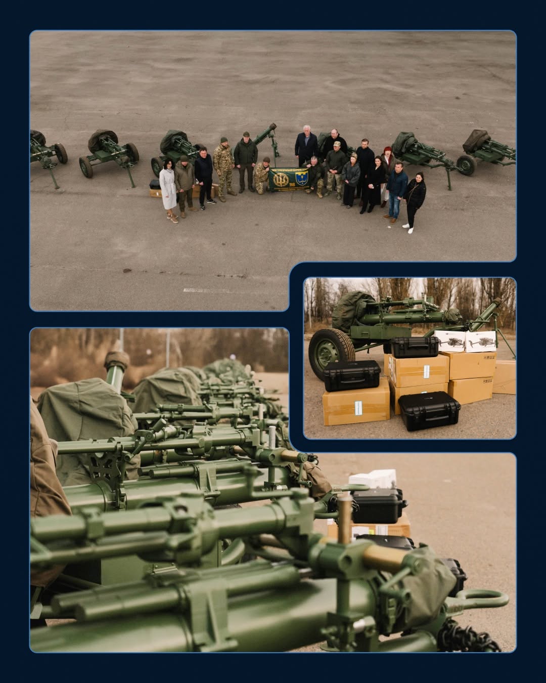 SPD Technology долучилася до збору благодійного фонду "Повернись живим" на підтримку 118 окремої бригади Сил територіальної оборони ЗСУ.

І компанія не просто досягла мети, а перевершила її – відкрила додатковий збір «Мільйон на міномет» та за місяць зібрала понад 1 мільйон гривень, і ця сума стала частиною 7+ мільйонів гривень, зібраних у рамках збору від фонду Повернись живим.

Ці кошти спрямували на закупівлю 7 мінометів 120 мм і 8 дронів Mavic.