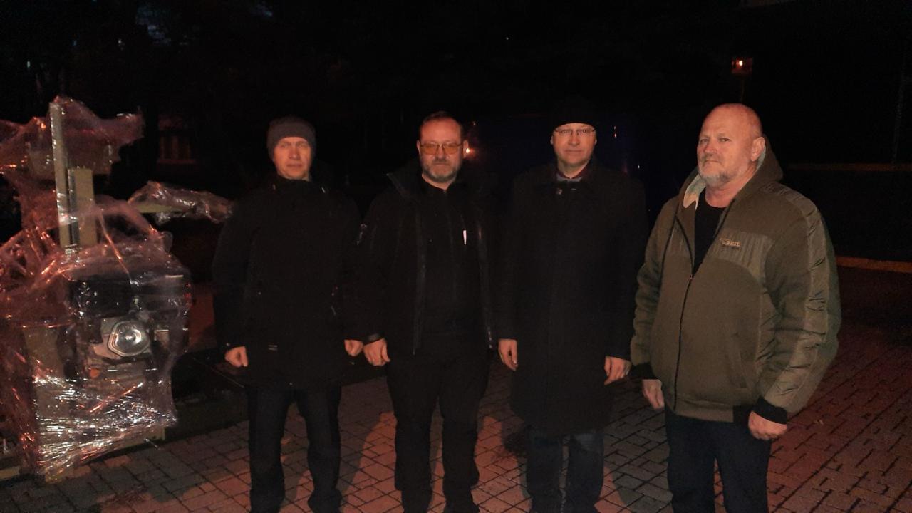 UAPP передали 80 тисяч грн. на придбання мобільної пилорами для будівництва бліндажів для 118 окремої бригади Сил територіальної оборони ЗСУ.