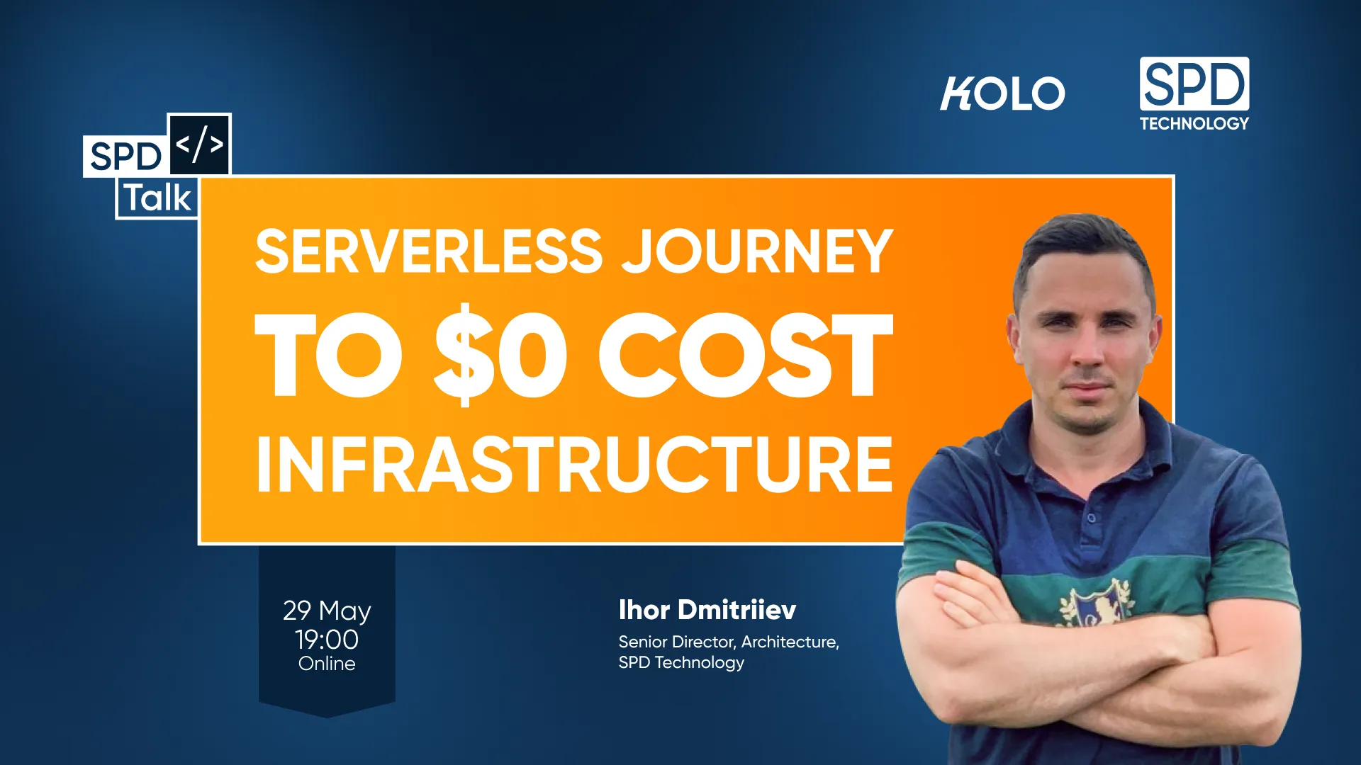 SPD Technology організували два SPD Talk - “Serverless journey to 0$ cost infrastructure” та "Що робити, коли DevOps досягає межі в масштабованості?", в межах яких зібрали 42 600 грн. для фонду KOLO, які були спрямовані на армію.
