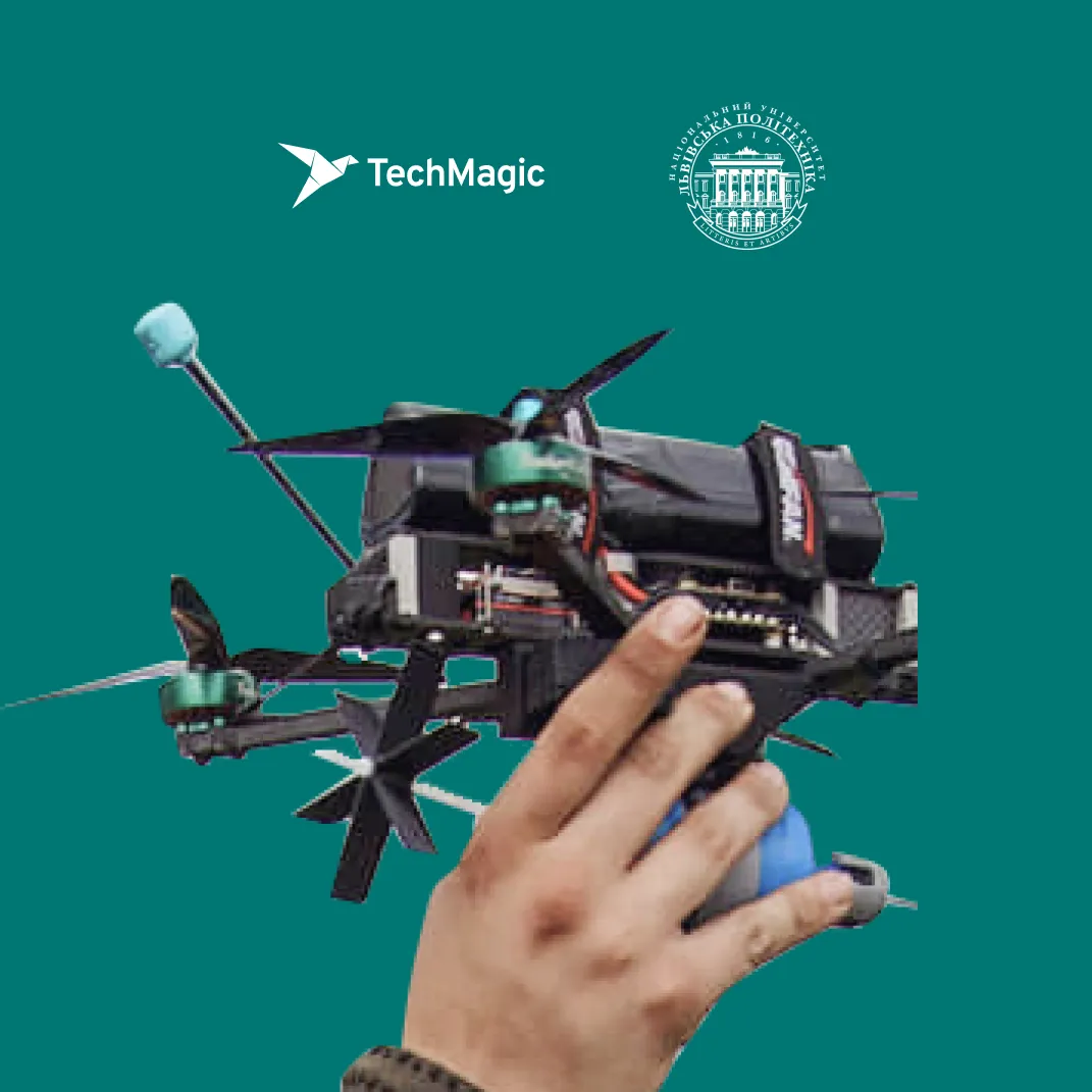 TechMagic задонатив 623 600 грн. на Школу пілотів дронів.
