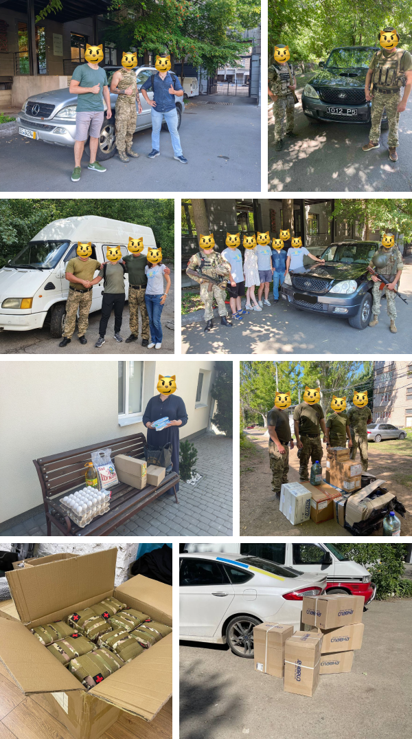 В межах ініціативи «25% доходу Work.ua — на ЗСУ» компанія в липні 2022 року витратила 2,1 млн грн. виконала 43 задачі.

Було закуплено:

Автотехніка та супутнє:

- 6 автомобілів;
- надали допомогу в ремонті 6 машин.

Військове обладнання:

- камера на дрон;
- 8 тепловізорів;
- монокуляр нічного бачення на шолом. Його доставили до нас аж із США;
- 2 шоломи й 8 активних навушників для шоломів;
- 7 рацій;
- 3 телескопічні приклади;
- генератор;
- 3 розгрузки під ріжки;
- 2 плитоноски й 2 комплекти плит для бронежилетів;
пояс РПС.

Медичні засоби:

- 200 комплектів стерильних операційних покриттів;
- 58 аптечок;
- 27 турнікетів;
- 10 підсумок під аптечки.
- Інструменти й метвироби: лопати, пилки, сокира, цвяхи, скоби, плівка будівельна.

Одяг та взуття: футболки, взуття, панама, військова форма, тактичні рукавички.

А також: спальники, рюкзаки, ліхтарі, намети. З власних запасів передали на потреби військових 12 навушників для рацій.

Додатково:

- Допомогли закрити збір на Nissan Terrano II для військових. 
- Доклали на купівлю оптичних приладів і дальника. 
- Продовжували забезпечувати продуктами жіночий монастир, який випікає булочки для бійців ТрО. Щотижня передавали їм сіль, цукор, дріжджі, молоко, джеми, родзинки, мак, заморожені ягоди. 
- Допомогли сім’ї вимушених переселенців з Гостомеля.