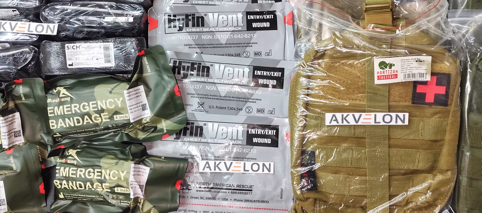 У лютому 2025 року Akvelon Ukraine вніс $3,214.05 на підтримку українських захисників.

​Придбали для Військово-медичного клінічного центру Західного регіону:

Контейнери для крові — 100 шт., $272,45

Відісік гель очний — 7 штук, $38,50

Гідравлічна рокла — 1 штука, $318,23

Підсумок під аптечку - 8 штук, $51,11

SICH-Tourniquet - кровоспинний джгут-турнікет “CІЧ” - 16 штук, $260,37

Бандаж 4 дюйми - 8 штук, $34,33

Оклюзійна пов’язка HyFin - 8 штук, $210,22

Ножиці тактичні - 8 штук, $16,39

Серветки гелеві антимікробні Опікун - 8 штук, $10,61

Термопокривало - 8 штук, $11,38

Пластир IGAR - 8 штук, $4,73

З усіх закуплених медикаментів зібрали 8 індивідуальних аптечок 

 
Для військової частини A2582 придбали: 

Голки Stimuplex A з ізоляцією для провідникової анестезії — 25 шт, $271,22

Канюля аспіраційна - 200 штук, $361,62

Аллохол таблетки - 50 штук, $235,09

Флікс спрей - 10 штук, $82,82

Нейроксон розчин - 11 штук, $303,56

Бі-престаріум 5 мг/10 - 1 штука, $6,89

Бі-престаріум 5 мг/5 - 1 штука, $6,07

Магне B6 - 15 штук, $190,38

Прозора плівка-пов’язка Tegaderm - 150 штук, $109,57

Пластир для фіксації катетера - 500 штук, $36,16


Придбали SICH-Tourniquet - кровоспинний джгут-турнікет “СІЧ” для сил спеціальних операцій Збройних сил України - 26 штук, $382,35