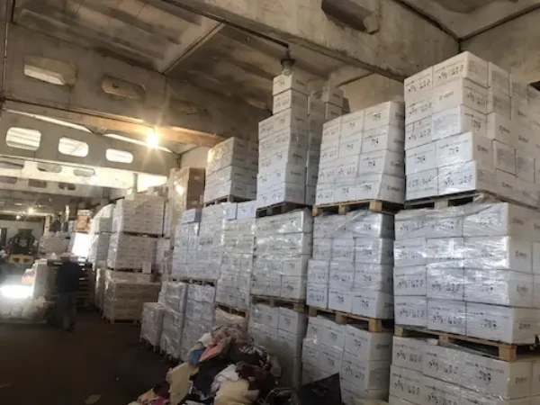 Спільно з Міністерством з питань реінтеграції тимчасово окупованих територій України Нова пошта доставила 140 палет з допомогою в Кропивницький та 172 палети в Кривий Ріг. Допомога включала продукти харчування, питну воду, засоби гігієни, одяг та медикаменти.