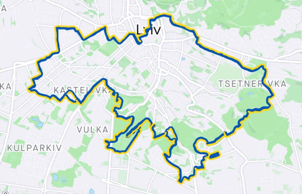 Abto Software з нагоди Дня Конституції влаштувала челендж — велопробіг за маршрутом у вигляді карти України. Проїхали 25 км і задонатили на ЗСУ
