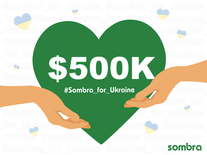 Пряма допомога ЗСУ від Sombra склала понад 500 тис. доларів. 