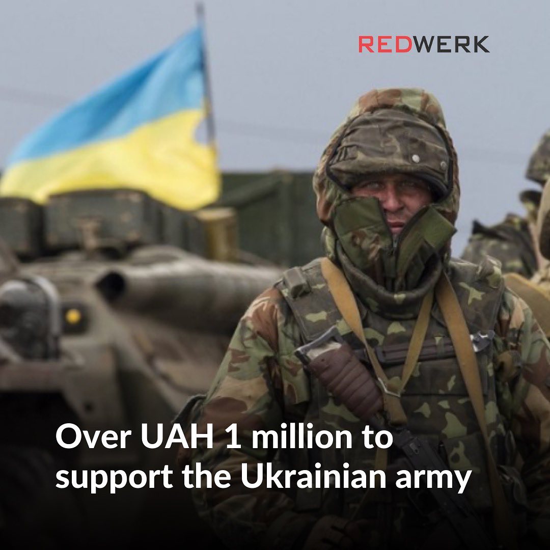 Компанія у перші ж дні війни задонатила на ЗСУ до фонду "Повернись живим" більше 1 млн грн.