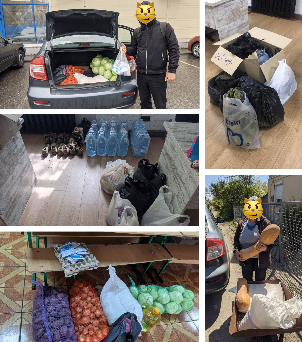 Компанія надавала допомогу постраждалим від війни. Зокрема:

- передала в міста Запорізької області невелику вантажівку медикаментів — протишокових, кровоспинних, анальгетиків та інших препаратів для швидкої допомоги постраждалим (на 70 тис. грн).
- допомагала волонтерським центрам та шелтерам. Для них закуповували та передавали шкарпетки, мийні та гігієнічні засоби, медикаменти, інструменти (бензопила, будівничі степлери, лопати, молотки та цвяхи тощо), господарські товари.
- брала участь у підтримці прихистків для вимушено переміщених українців посудом, водою та їжею. І щотижня забезпечувала продуктами жіночий монастир у Дніпрі, де випікають булочки для ТрО, а також волонтерів, які готують обіди для тероборони та поранених.
- разом із волонтерами з «Куста» організували у Дніпрі прихисток для людей, які через війну змушені були покинути свої домівки.

