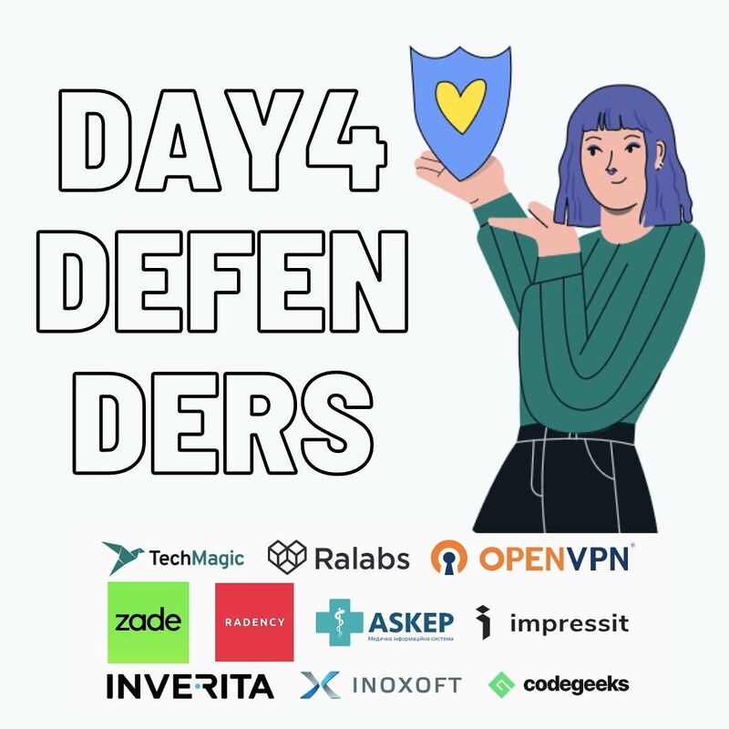 У 2023 році була організована ініціатива збору коштів на ЗСУ Day4Defenders, до якої приєдналися п'ять компаній, враховуючи і Ralabs. 
