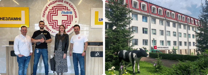 У 2026-му Symphony Solutions разом із Somium Properties профінансувала обладнання для синхронного перекладу в UNBROKEN University (School of Medicine) у Львові. У травні австралійська ерготерапевтка Anita Clerk прочитала одну з перших лекцій із використанням системи — українські клініцисти слухали матеріал про реабілітацію верхньої кінцівки в реальному часі.